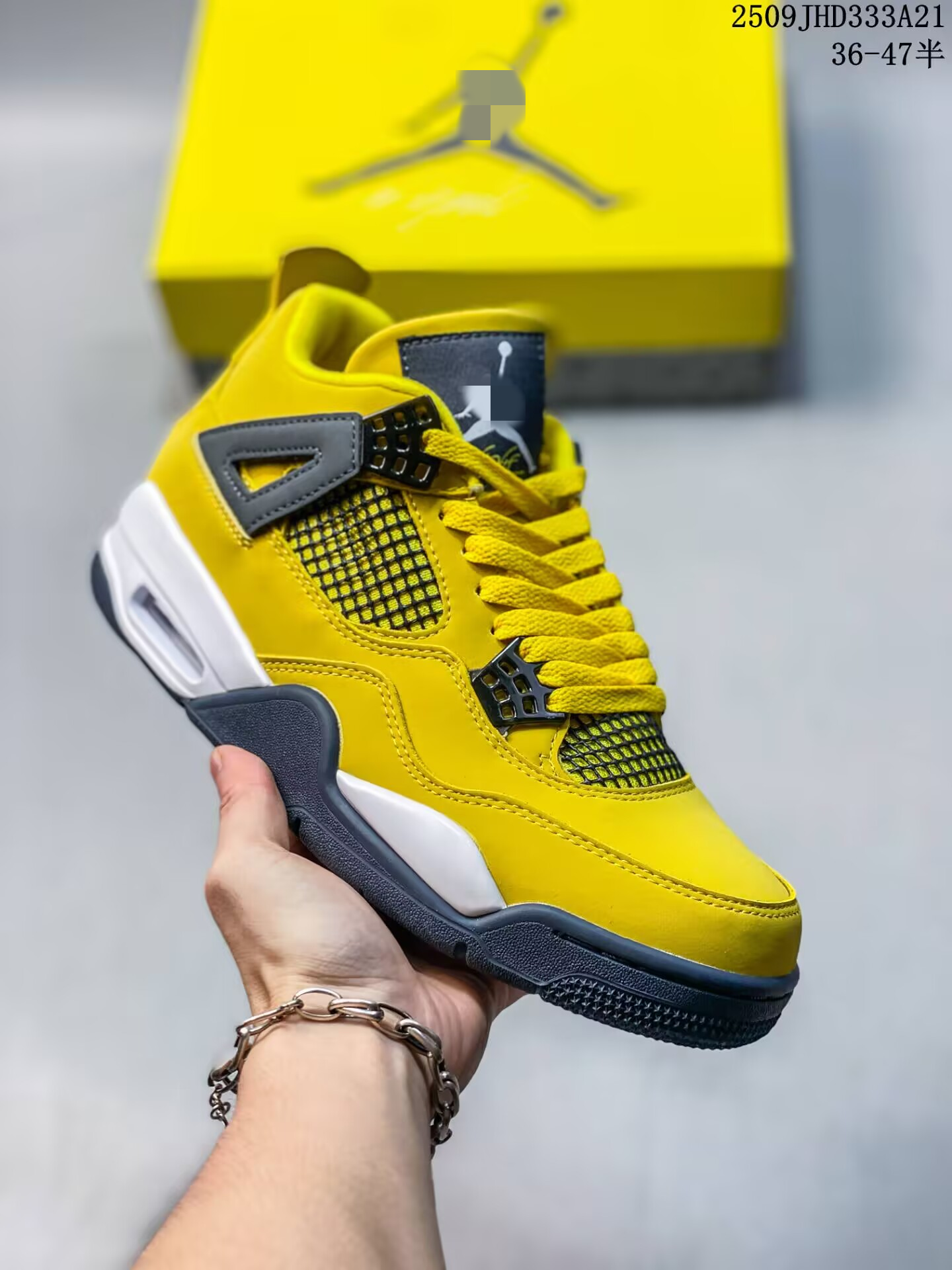 AJ4 mid-top retro casual sports culture basketball shoes