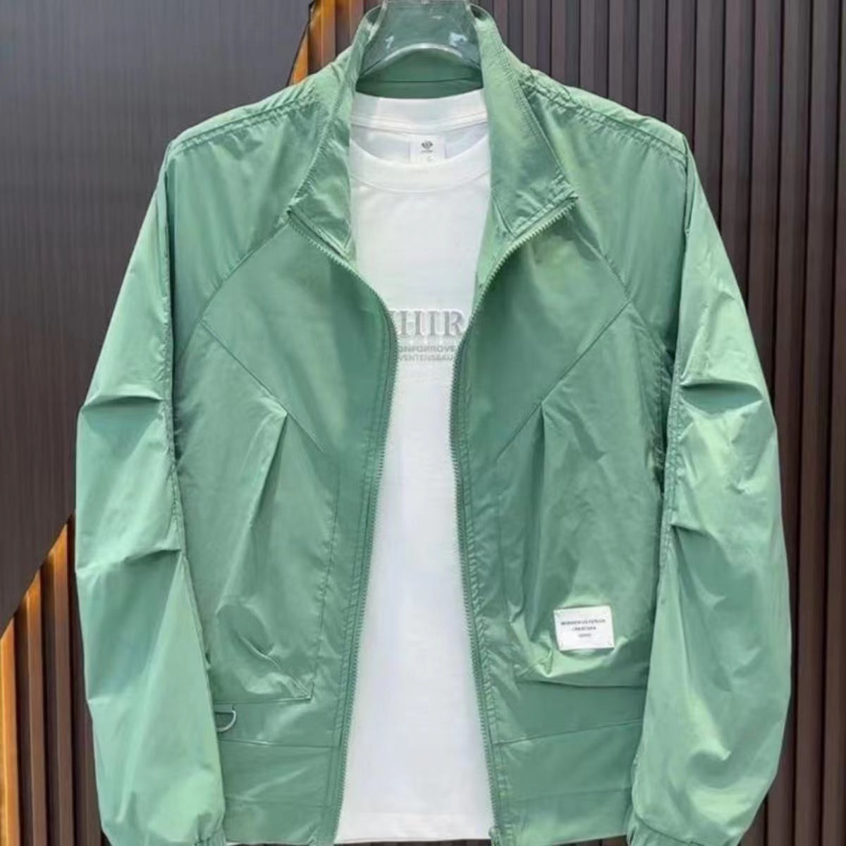 Summer Lightweight and Breathable Casual Sun Protection Clothing for Men and Women, Trendy and Simple Loose Fit Collared Outerwear, Unisex Tops